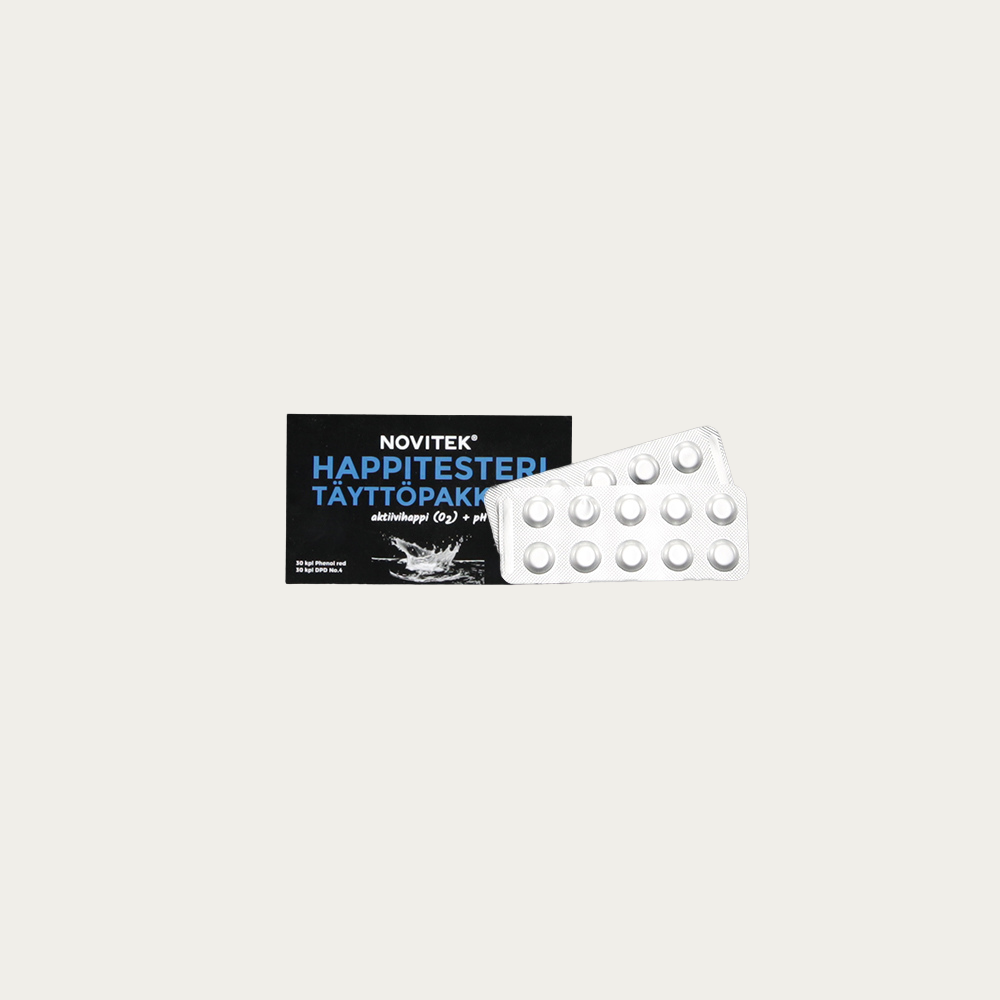 Happitesterin täyttöpakkaus
